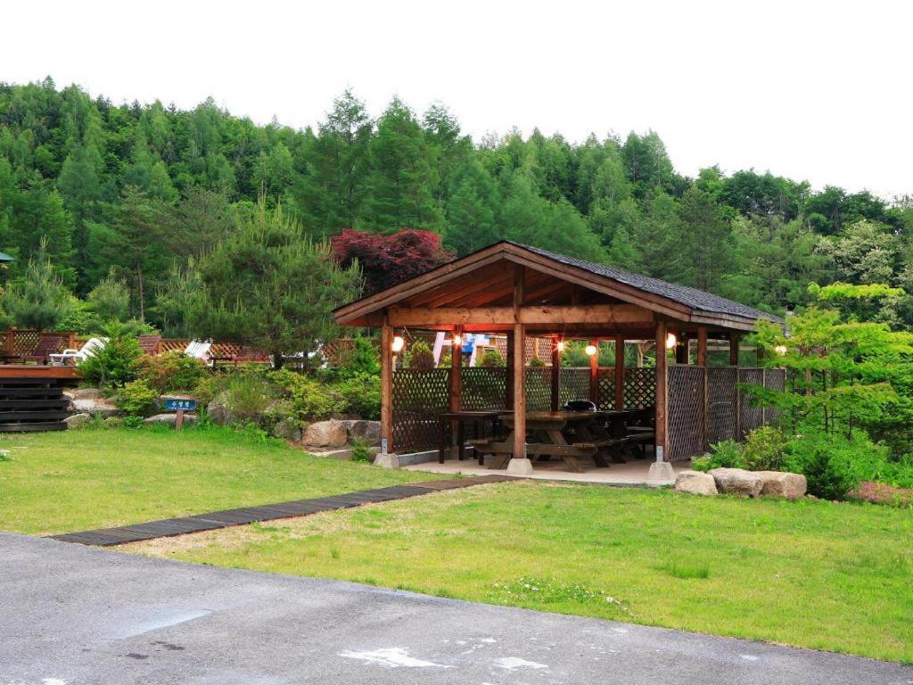 Pyeongchang Greenhill Pension Buitenkant foto